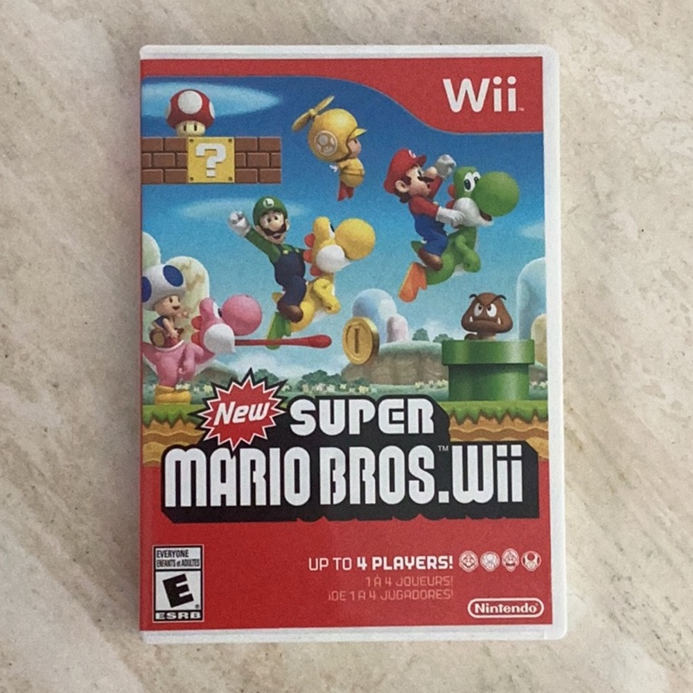 New Super Mario Bros. Wii Nintendo Wii Game - Picture 6 of 6